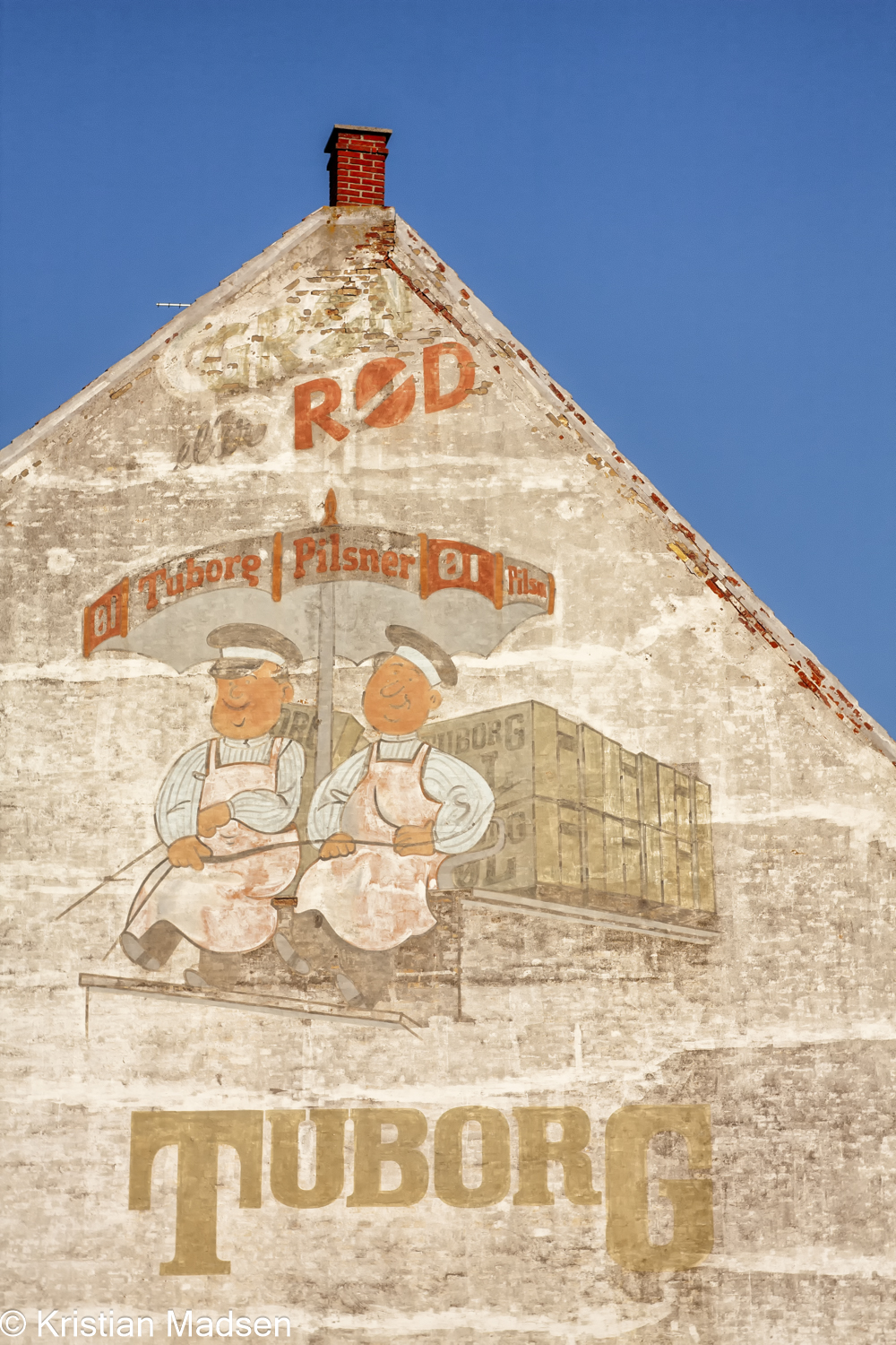 Old gable end advert