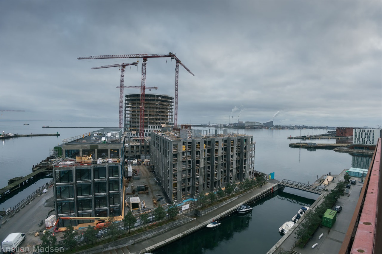 Redmolen Nordhavn - byggeri